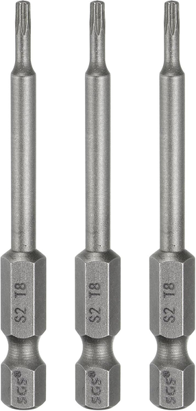 3 StüCk T8 Torx Bit Set Schraubendreher Bitsatz 1/4 Zoll Sechskantschaft 65Mm La-image