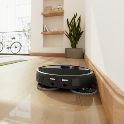 2025 Roomba Plus 406 Comboロボット+AutoWash iRobot Roomba Plus 405 Wi-Fi Connected Auto-Empty Robotic Vacuum