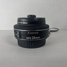 USED Canon EF-S 24mm f/2.8 STM Pancake Lens