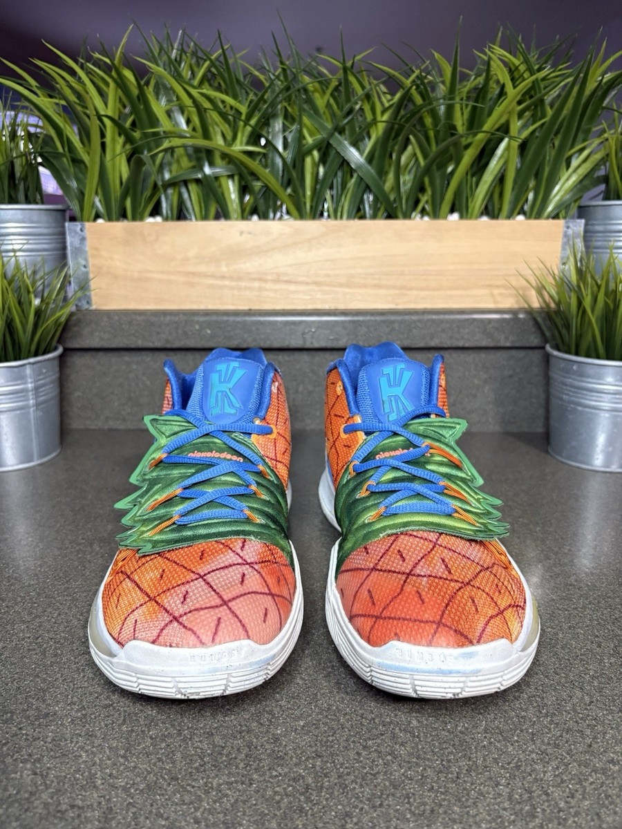 Nike Kyrie 5 Spongebob Pineapple House CJ6950-800 Men's Size 8.5