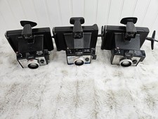 3 VINTAGE Polaroid Camera Lot Of 3 - 1 Super Shooter, 2 Square Shooter 2