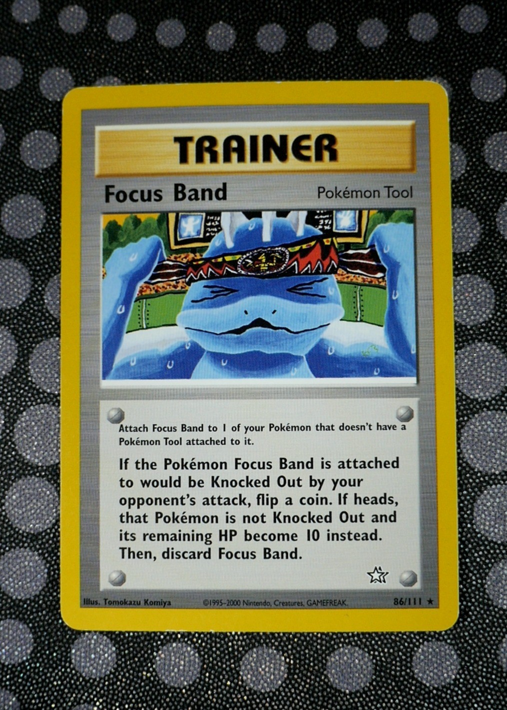 Focus Band Pokemon Neo Genesis N1 #86/111