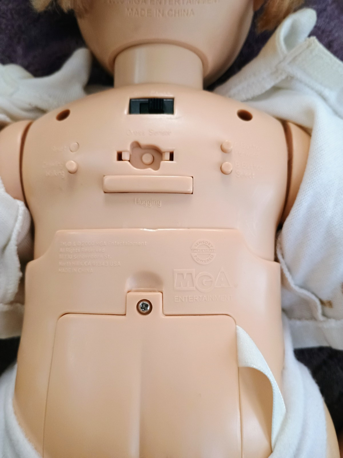 My Dream Baby Doll Voice Activated Grows From Infant to Toddler MGA Non Working