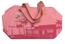 Trader Joe's Large Insulated Reusable Tote Bag 8 Gallon Peach Color