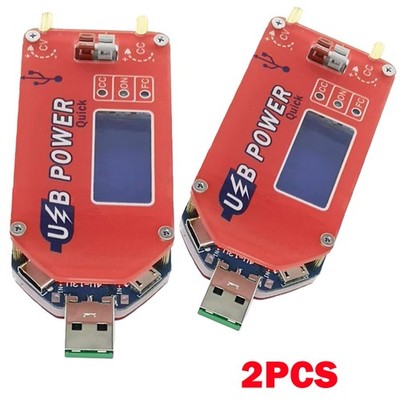 2Pcs USB DC 5V to 3.3V-24V 15W Adjustable Step Up/Down Power Supply Modules HOT