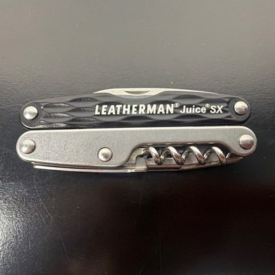 SUPER RARE Leatherman JUICE SX Black Multi-Tool (Retired) - Good Condition