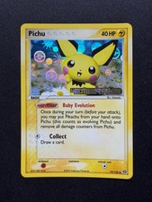 Pokemon TCG Ex: Emerald Pichu Stamped Holo Card 59/106 on eBay