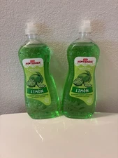 H-E-B Mi Tienda Limon Dishwashing Liquid Soap 28 FL Oz Tough on Grease Lot of 2