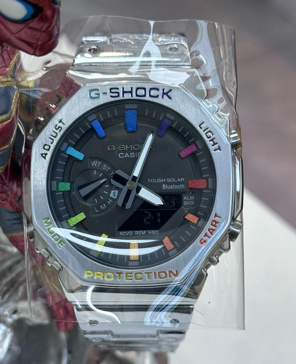 Casio G-Shock GM-B2100PC-1A Full Metal Tough Solar Bluetooth Watch