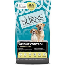 Burns Original Adult Senior Weight Control Dry Dog Food Chicken Oats 2kg 7.00 per kilo