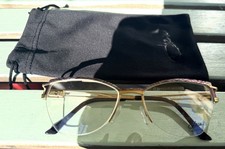 CAZAL 1266 Eyeglasses Eye Glasses 004 GOLD PURPLE AUTHENTIC FRAMES 53mm New