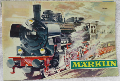 1967/68 E $ Marklin Ho Scale Model Train Catalog Refund coupon still attached.