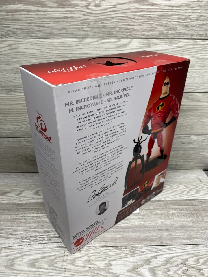 PIXAR Spotlight Series Mr. Невероятный коллекционный Posable фигурка новый в коробке - Изображение 4 из 4