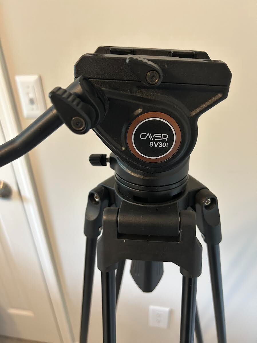 CAYER BV30L 72" PROFESSIONAL HEAVY DUTY TRIPOD W FLUID HEAD eBay