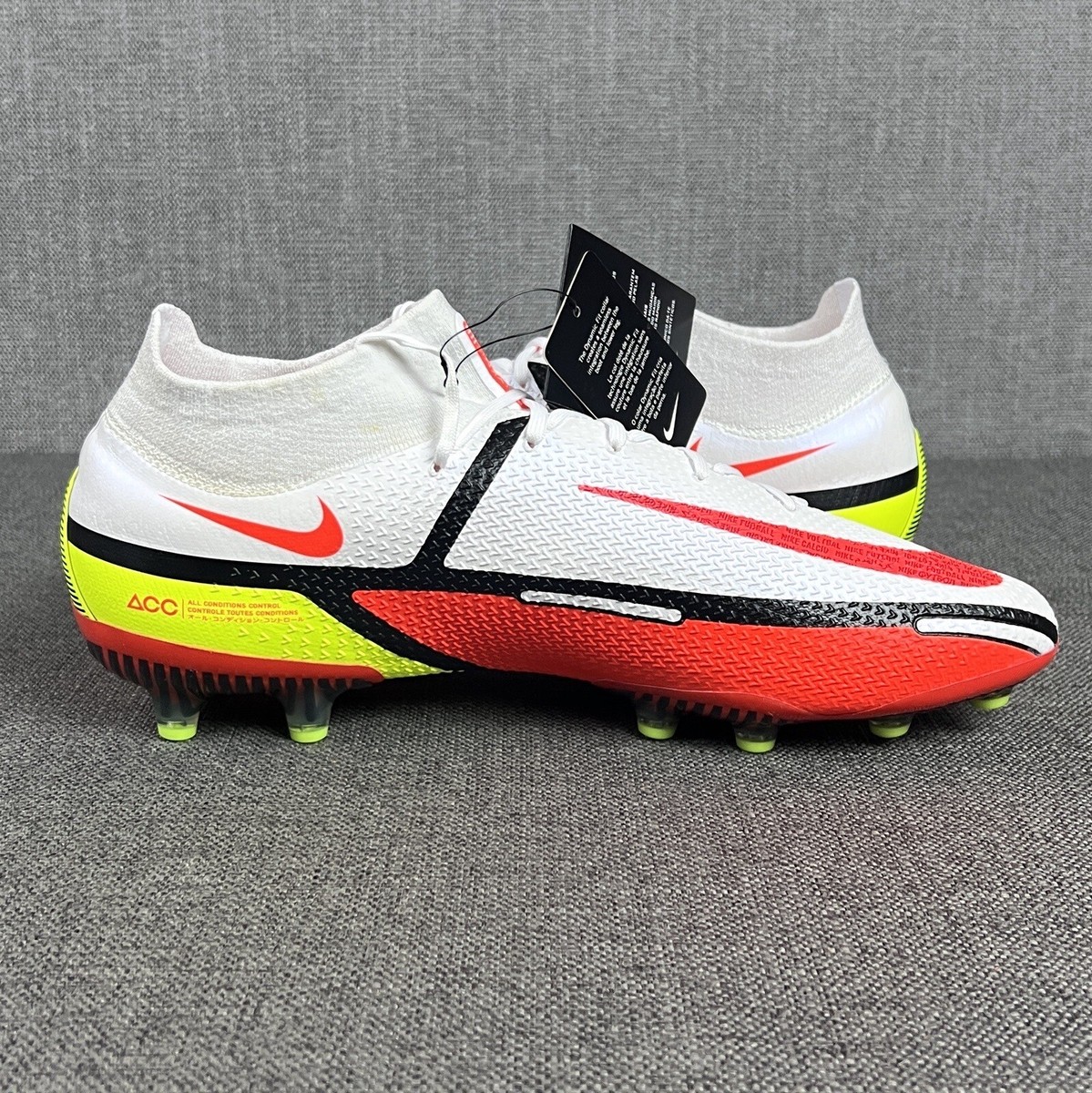 シューズ Nike ID phantom gt ag acg 27cm Nike Phantom GT2 Elite DF AG-Pro Crimson ACC Volt White Mens