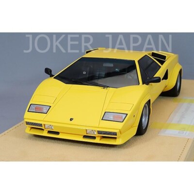 Make Up IDEA 1/18 Lamborghini Countach LP5000S 1982 IM065D Yellow
