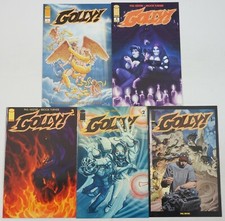 Golly! #1-5 FN/VF complete series - part time race car driver vs the apocalypse