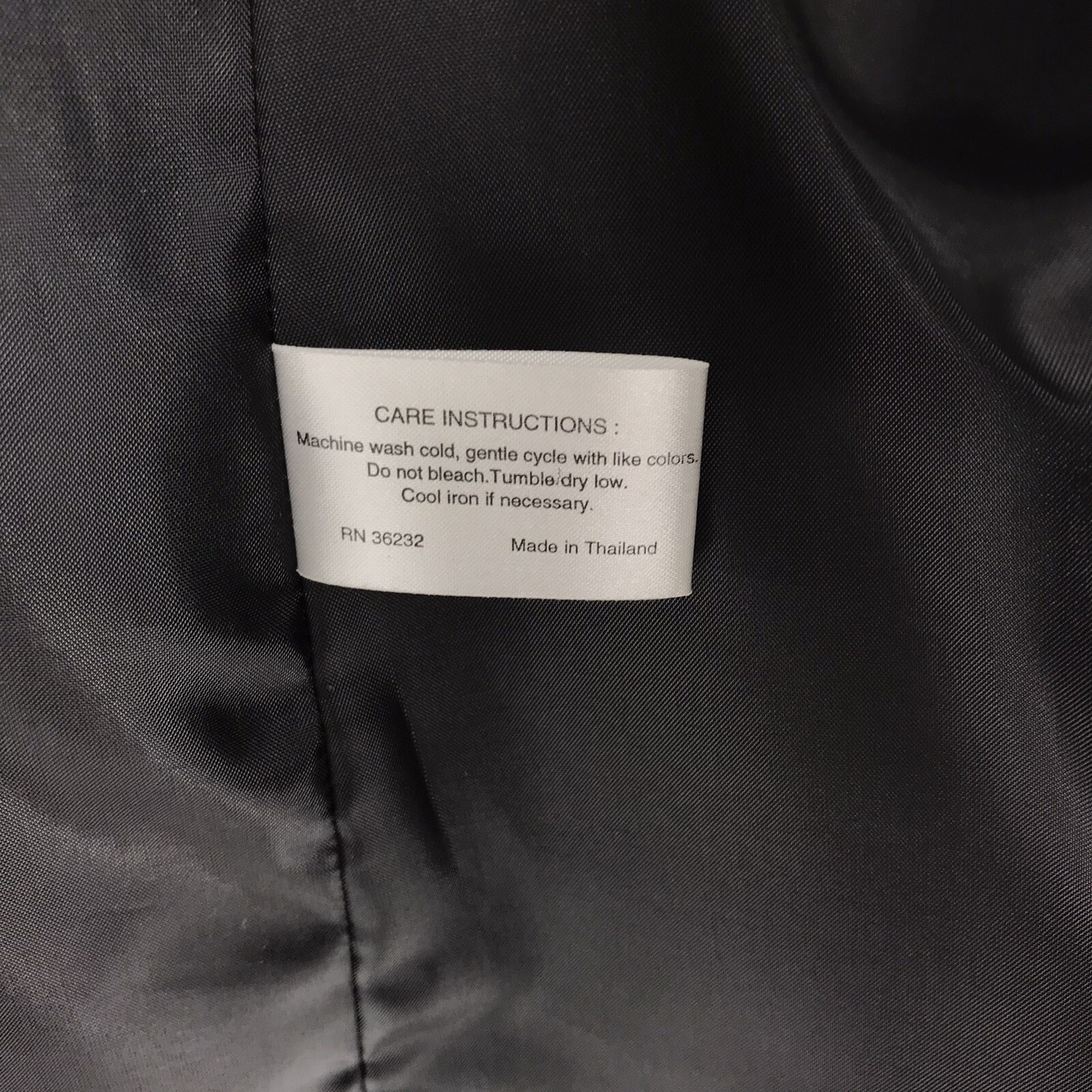 Gallery Jacket Womens Basic Mid Length Black Coll… - image 4