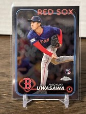 2024 Topps Chrome Update Naoyuki Uwasawa Red Sox Rookie RC # USC9