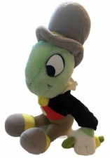 DISNEY WORLD- Jiminy Cricket- Pinocchio 1980s Vintage Plush 12  