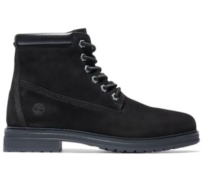 Timberland women's shoes lace-up boots Hanover Hill 6in WP boots leather black 36