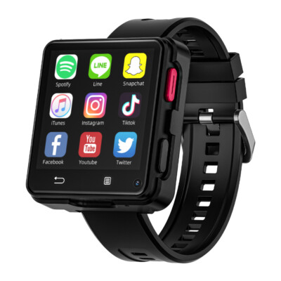 4G Android Smart Watch Large Screen 4G RAM + 64G ROM  WiFi Smartwatch