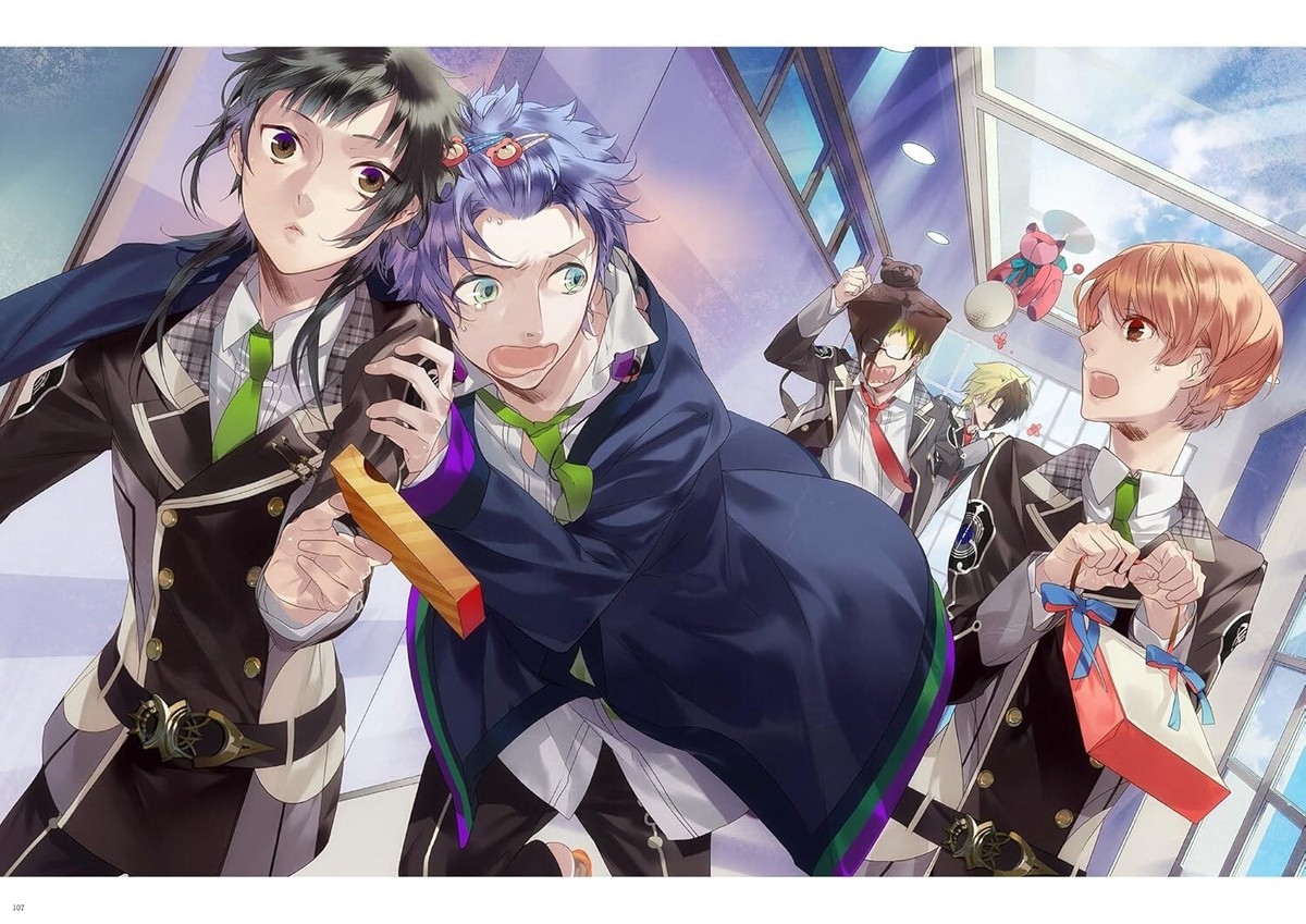 490725900X Art Book Starry Sky Artwork Otome Game ikemen