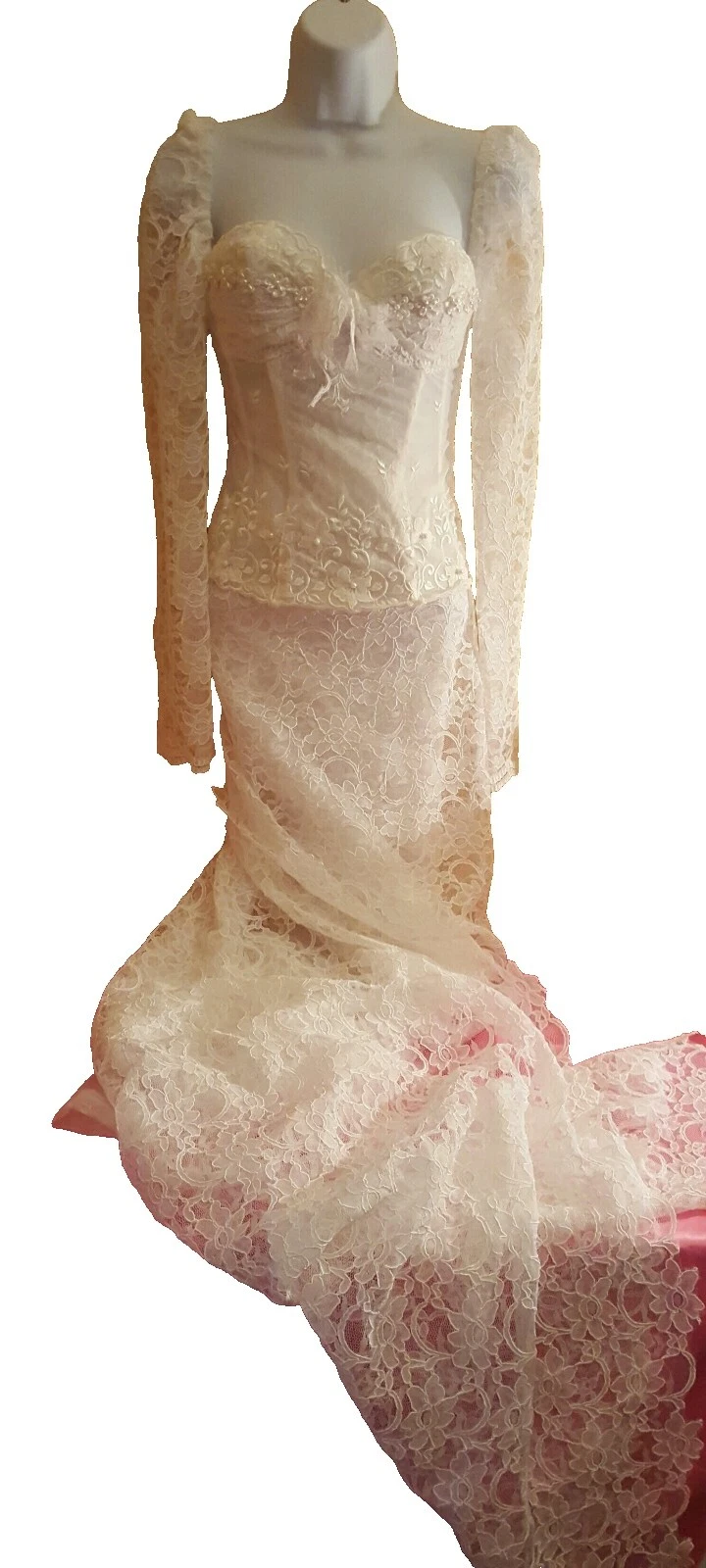 Columna/vaina Wrap Vestidos de novia