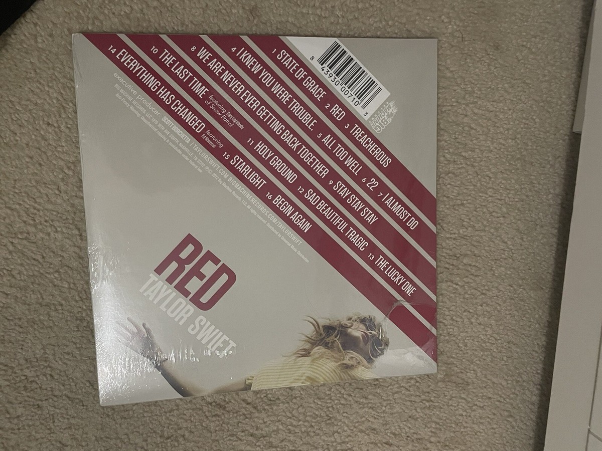 Taylor Swift Red (2012) Vinyl. Brand new never opened sealed