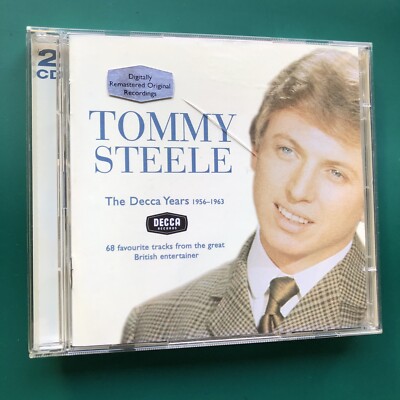Tommy Steele DECCA YEARS 1956-63 Rock & Roll 2xCD REMASTER Rock With The Caveman