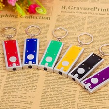 Mini Ultra Bright LED Camping Flashlight Torch Keyrings Portable KeyChain 1PCS