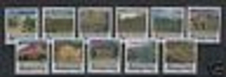 BOSNIA-SERBIA-REPUBLIKA SRPSKA-MNH-SET-REGULAR STAMPS-CITIES-2007. - Image 2 of 2