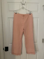 Pink Vintage 1960/1970’s Womens Pants Made in Paris France Designer Chic 29W