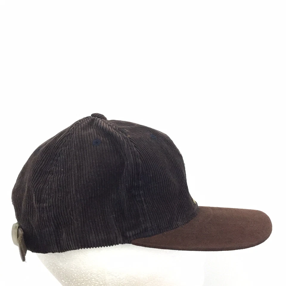 Vtg 90s Stussy Rat Cap Logo Corduroy Skateboard Hip Hop Rap Camo Baseball Hat - Image 3 of 4