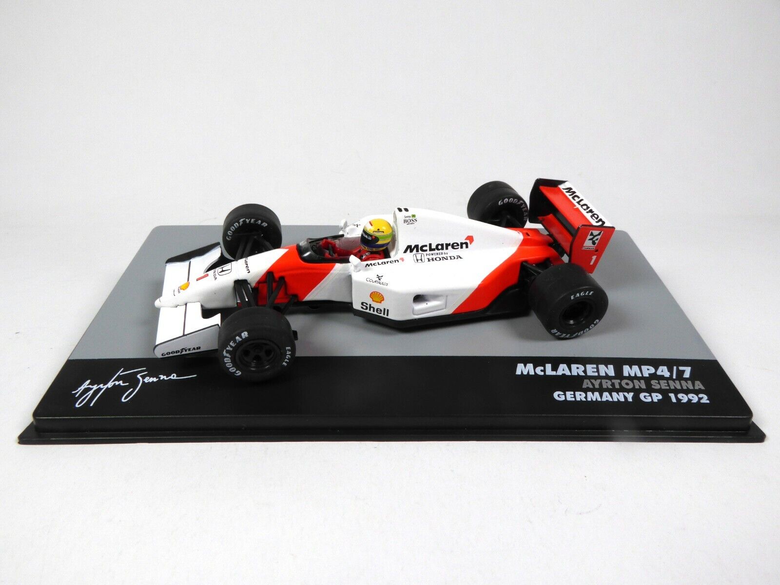 Formula 1 McLaren MP4/7 Ayrton Senna Germany GP F1 1992 - 1:43 CAR 723