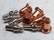 10 x Electrodes + Nozzles Fits Marquette Auto Pro Lincoln P20 KH652 K2820-1