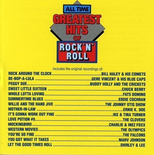 Various Artists - All Time Greatest Rock N Roll / Various [New CD] Alliance MOD - Picture 1 of 1