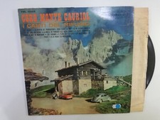 CONCERTO CORALE MONTE CAURIOL I CANTI DEL RIFUGIO PML 10365 DISCO VINILE 33 GIRI