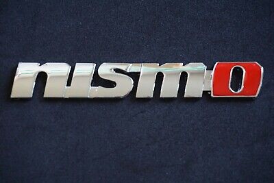 Silver 3d Nismo Emblem Badge Sticker For 350z 370z Metal Brand New Us Seller Ebay