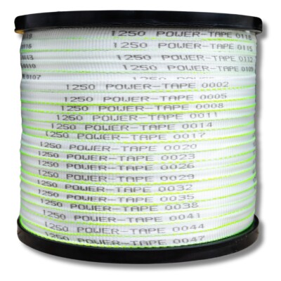 Pull Tape Power-Tape Flat Rope Mule Pulling Line USA 1250lb 1/2 inch x 500 feet