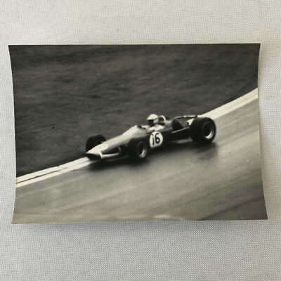 Vintage Racing Car Photo Photograph Print - Guy Ligier Ecurie Intersport 1968