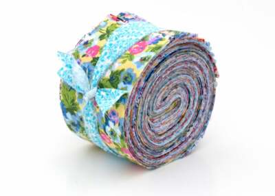 New Vintage Floral Shabby Chic jelly roll cotton fabric quilt strips 2.5 inch