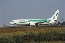 Dia Boeing 737-800 Transavia Flugzeug 35mm unger. O36-8-2