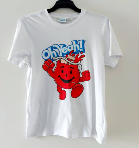 Camiseta para hombre Kool Aid talla M Oh Yeah retro kitsch genial - Imagen 1 de 3