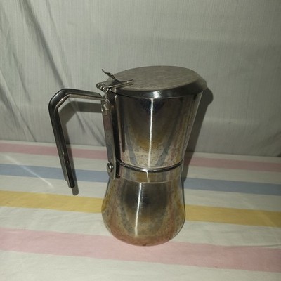 Giannini Giannina Brevettata INOX 18/10 Stainless Steel 6-Cup Espresso Maker