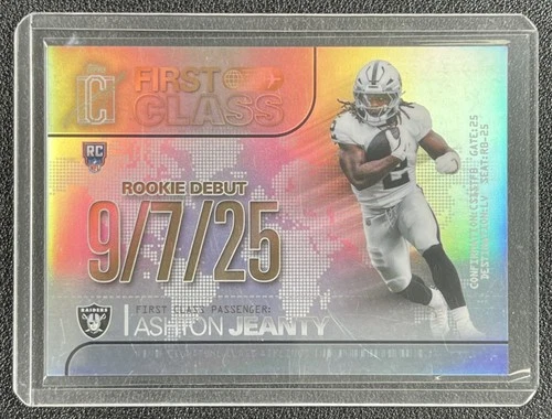 2025 Topps Signature Ashton Jeanty Base (RAW)