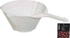 Chef Aid 23Cm BPA Free Plastic Colander with Dual Pouring Lips and Handle