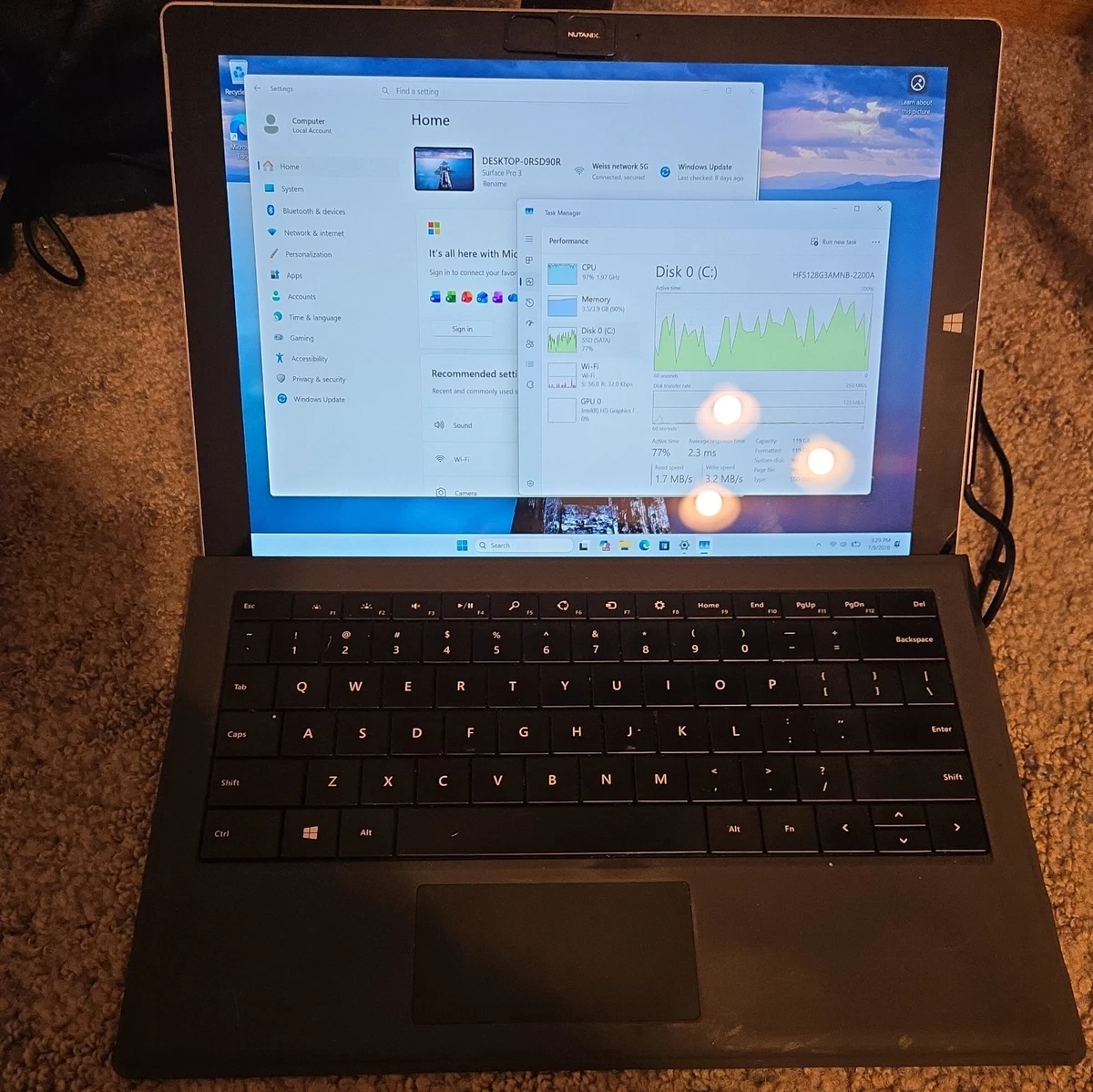 Microsoft Surface Pro 3 128 GB Tablets for sale | eBay