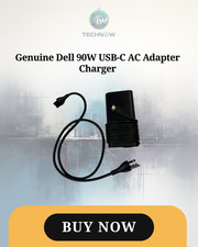 Genuine Dell 90W USB-C AC Adapter Charger LA90PM170 / HA90PM211