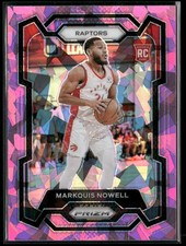 Markquis Nowell  2023-24 Panini Prizm #300 Prizms Pink Ice Rookie RC